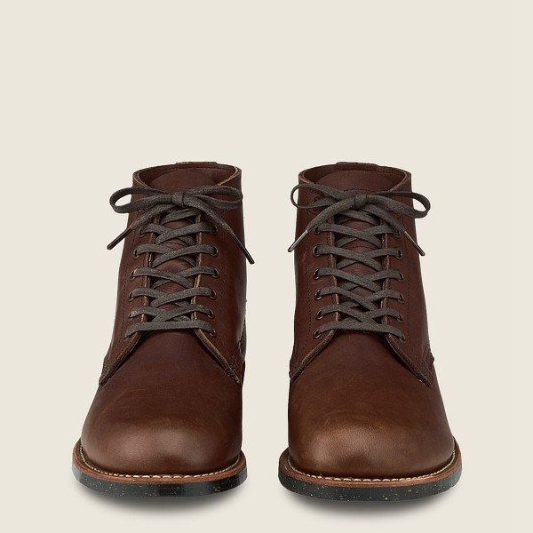 Heritage Støvler Herre - Red Wing Merchant - 6-Inch Harness Læder Steel Toe - Brune - NOYFDR-457